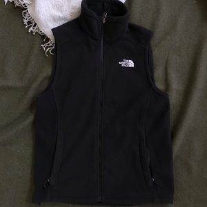 Men’s North Face Fleece Vest Small Black